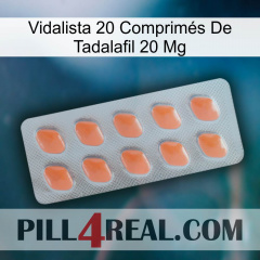 Vidalista 20 Comprimés De Tadalafil 20 Mg 26